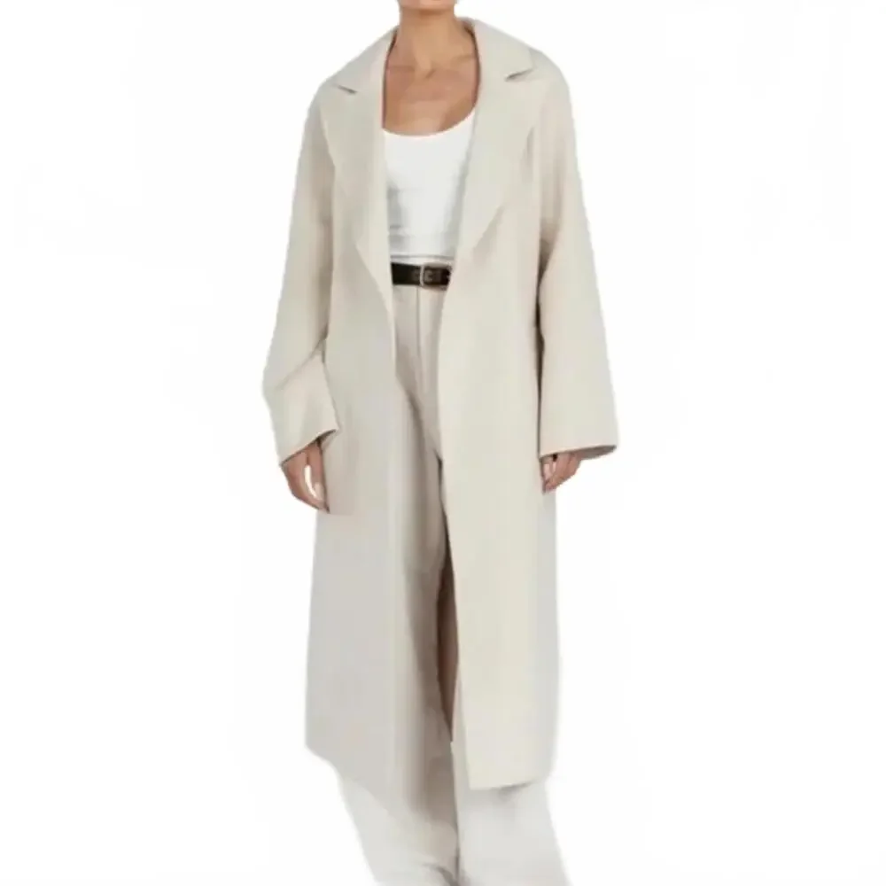 Dissh Matilda Wool Felt Coat Color Bone Size Medium